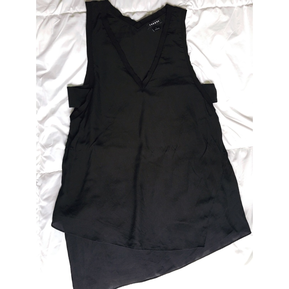 Trouvé Asymmetric Blouse Tank